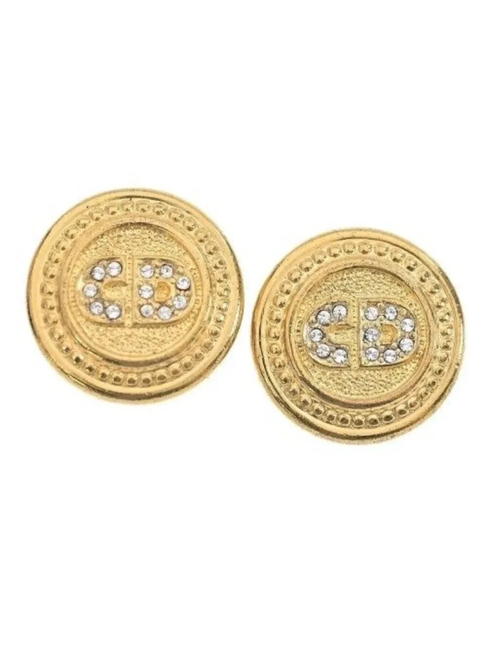 Dior Earrings Gold